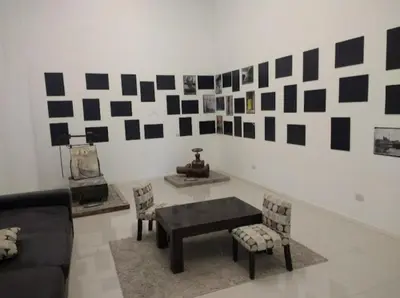 a living room with a couch and a table and chairs at Departamento Antigua Cervecería - Nati - in Cordoba