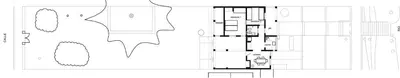 a floor plan of a house at Casa en el Río in Alpa Corral