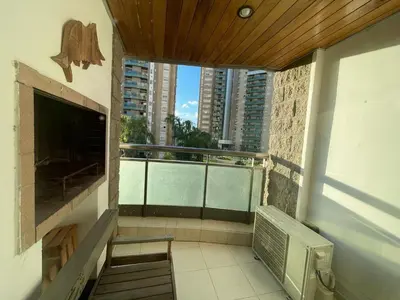 a balcony with a view of a city at Departamento en Altos de Villa Sol y Seguridad 24h - Córdoba, Argentina in Cordoba