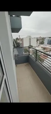 a balcony with a view of a city at Departamento 1 dormitorio in Cordoba