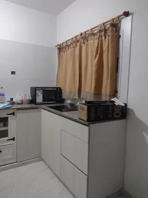 a kitchen with a sink and a counter top at Mi lugar en el mundo in Cortaderas