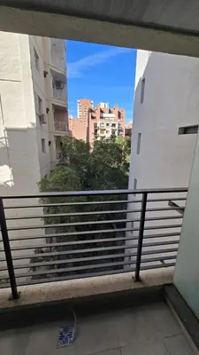 a view from the balcony of a building at Dpto NVA CBA calle OBISPO TREJO con PILETA y QUINCHO in Cordoba