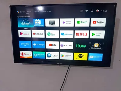 a television screen with different apps on it at Departamento tolosa in Cordoba