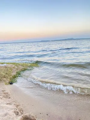 a beach with the ocean in the background at Cabaña Rincón de los Pájaros San Ignacio Cordoba in San Ignacio