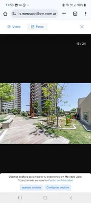 a page of a website with a picture of a park at Terra Zion in Cordoba