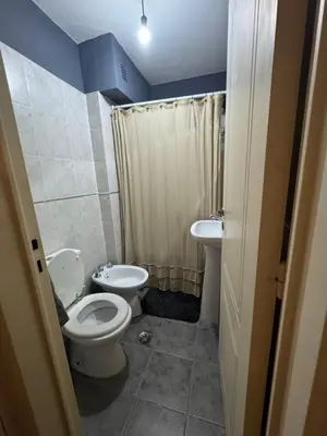 a bathroom with a toilet and a sink at Pueyrredon045 in Cordoba