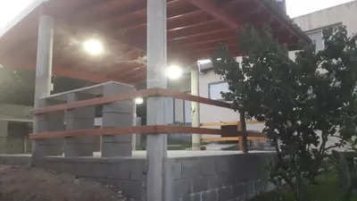 a building with a fence in front of it at Mafalda in Tanti