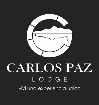 a logo for a carlos pan lodge at Carlos Paz Hostel Lodge in Villa Carlos Paz