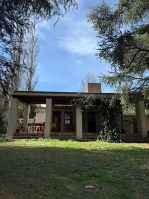 a house with a pavilion in a yard at Casa de campo La Añurita in San Javier