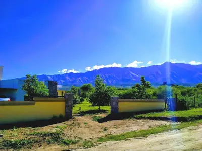 a view of the mountains in the distance at Finca La Hermosa in San Javier
