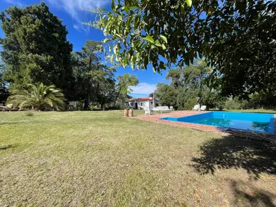 an image of a yard with a swimming pool at Casa Paine in San Javier