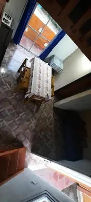 an overhead view of a room with a ceiling at La curva del molino in Villa Parque Siquiman