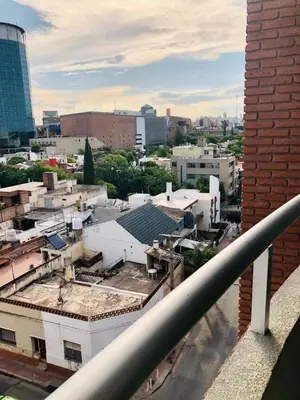 a view of a city from a building at Departamento Nuevo centro shopping in Cordoba