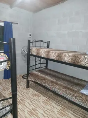 a group of bunk beds in a room at Dulce Azul in Villa García
