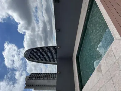 a building with a view of the sky at Departamento en General Paz I in Cordoba