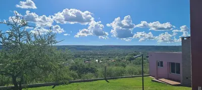 a view of the countryside from a building at Las liebres in San Lorenzo