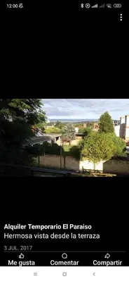 a screenshot of a picture of a park with trees at El Paraiso in Villa Carlos Paz