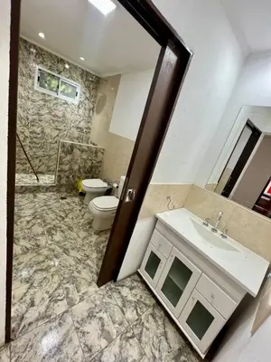 a bathroom with a sink and a toilet at Casa El Trapiche Lo Altos in Trapiche