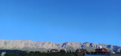 a view of the mountains in the distance at Lashara in Las Rabonas