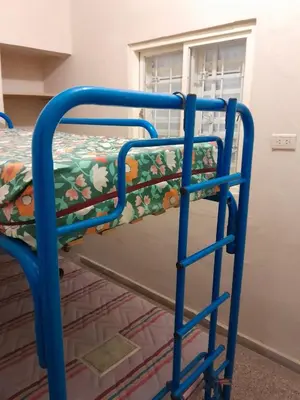 a blue bunk bed in a room at Casa Del Mirador in Bialet Massé