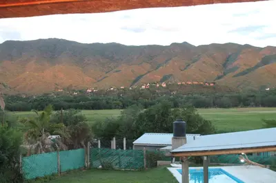 a house with a view of a mountain at Mirabela Casa con vista panorámica a las sierras en Bialet Massé- Hasta 4 personas in Bialet Massé