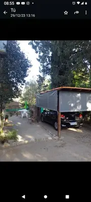 a truck is parked in a parking lot at Tenderete in Villa General Belgrano