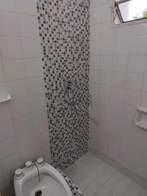 a bathroom with a shower with a toilet in it at Casa con pileta y jardín - 3 dormitorios in Villa Carlos Paz