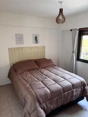 a bedroom with a large bed in a room at Departamento Artigas in Cordoba