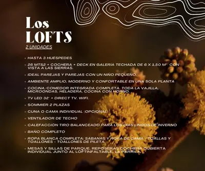 a flyer for a festival with a bunch of flowers at Cabañas de los Comechingones in Merlo