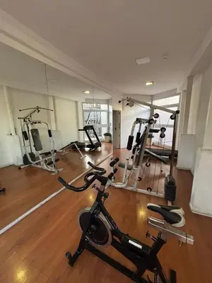 a gym with several exercise bikes in a room at Departamento Premiun En Zona Centro in Cordoba