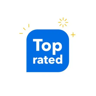 a blue top rated dialog box with the text top rated at Hermosa casa en Potrero de Garay in Potrero de Garay