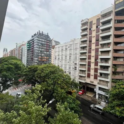 a view of a city with tall buildings at Jardines del Boulevard in Cordoba