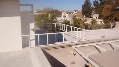 a skateboard ramp with a dog sitting on top of it at La Cima Alta Gracia in Alta Gracia