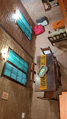an overhead view of a table in a room at Los Teros in Tanti