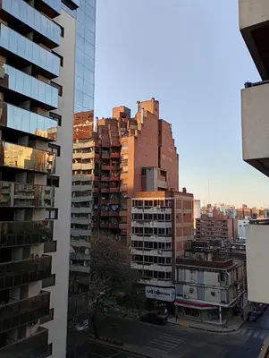 a view of a city with tall buildings at Apart salguero in Cordoba