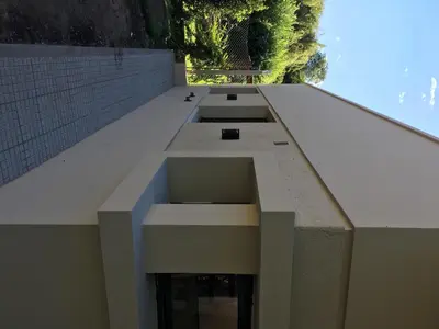 a view from the top of a building at Casa EBEL in Alpa Corral