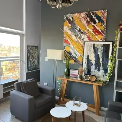 DEPARTAMENTO VIP PREMIUM EN EL CENTRO - Arte y Vistas panorámicas a toda la ciudad y el río