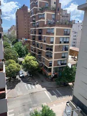 an aerial view of a tall building in a city at Chile 210, Nueva Cordoba in Cordoba