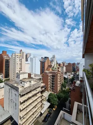 a view of a city from a building at Departamento Nueva Córdoba RW in Cordoba