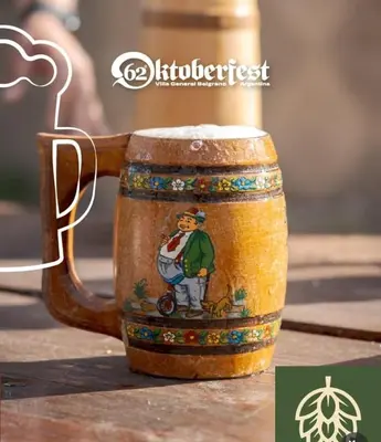 a coffee mug with a picture of a man on it at HolaViajerosVGB in Villa General Belgrano
