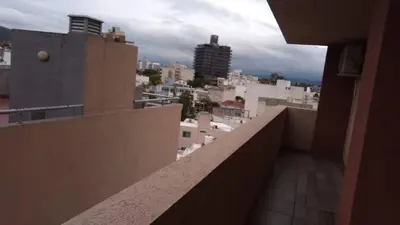 a view of a city from an apartment balcony at Torre del Lago VI in Villa Carlos Paz