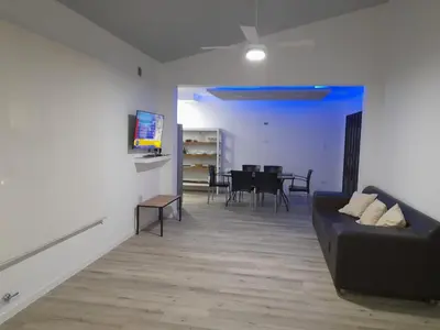 a living room with a couch and a table at CASA CONFORTABLE II in Cordoba