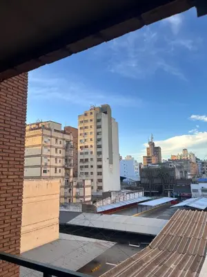 a view of a city from the roof of a building at Apartamento El Colibri in Cordoba