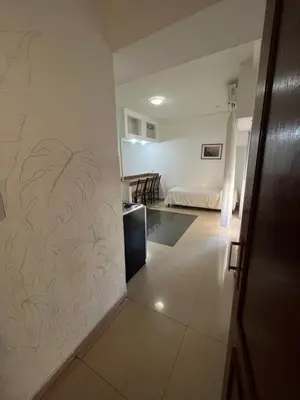 a room with a wall with a drawing on it at DERC Temporarios in Río Cuarto