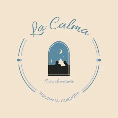an illustration of a window with a view of a mosque at La Calma Casa de Campo - Villa Parque Siquiman in Villa Parque Siquiman