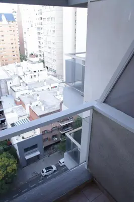 a view of a city from the balcony of a building at Malanca - Nueva Córdoba in Cordoba