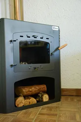a oven with some food inside of it at Potrero de Garay in Potrero de Garay